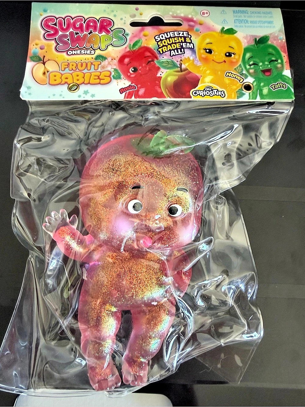 ORB Sugar Swaps Onesies Fruit Babies Pink Fruit Baby Squishy NWT